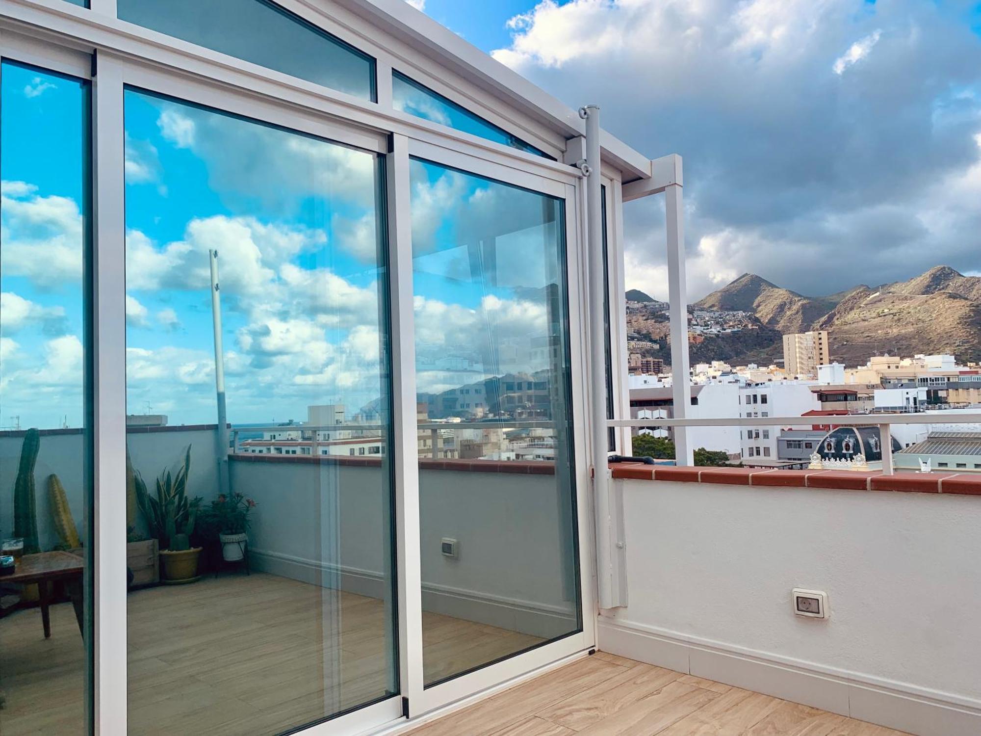 Atico Con Terraza, Vistas Panoramicas Y Parking Apartment Santa Cruz de Tenerife Bagian luar foto